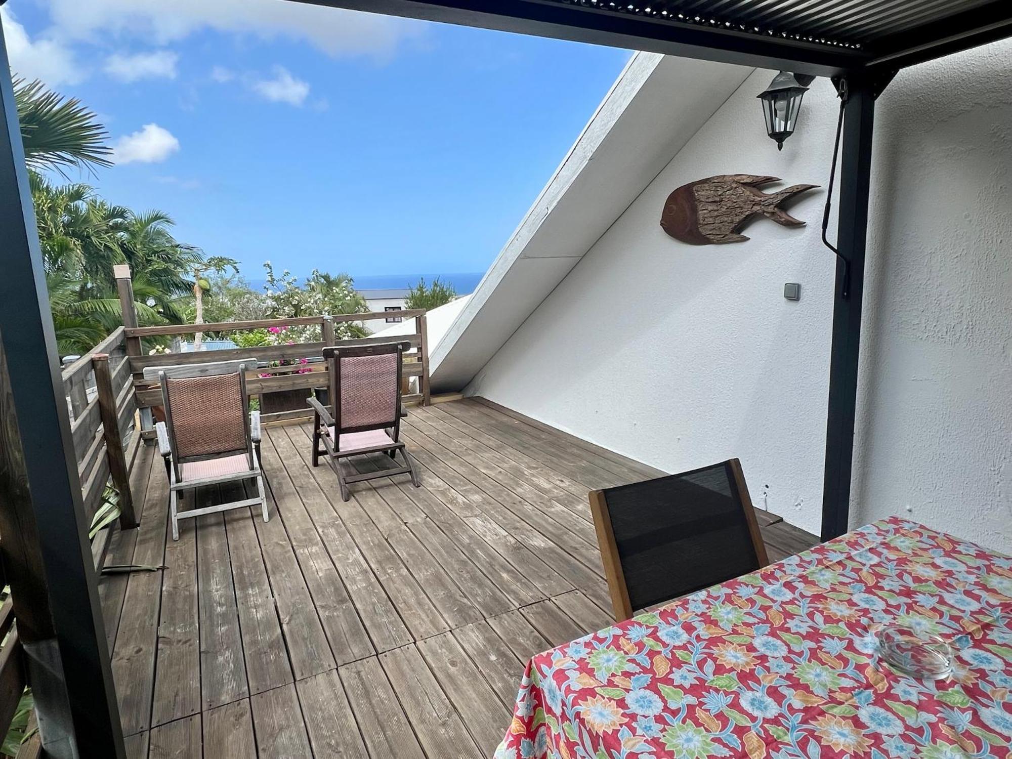 Bed and Breakfast Ravine Bleue Etage Riviere Saint-Louis Exterior foto